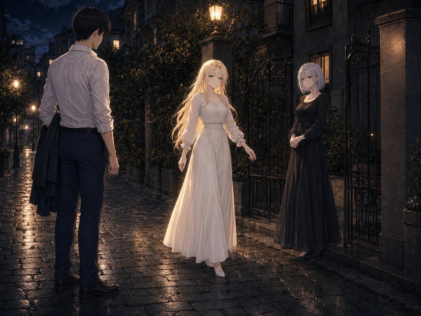 Astreal's arrival at Matthias's gate